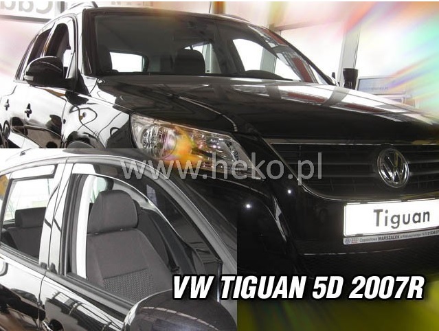 HEKO Ofuky oken - Volkswagen Tiguan 5D r.v. 2008 (+zadní)