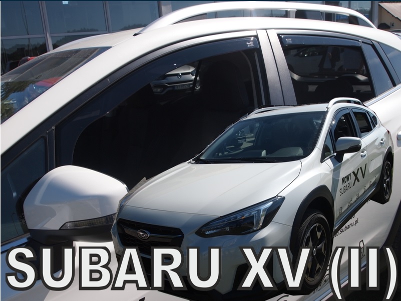 HEKO Ofuky oken - Subaru XV 5D r.v. 2017 (+zadní)
