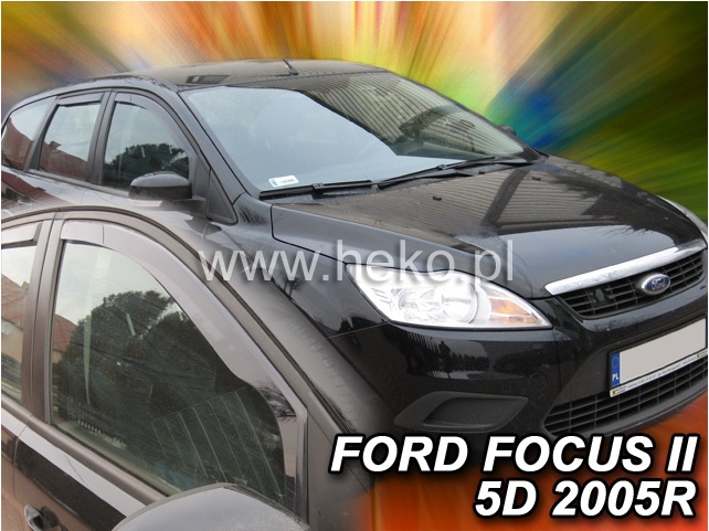 HEKO Ofuky oken - Ford Focus 5D r.v. 2005, přední