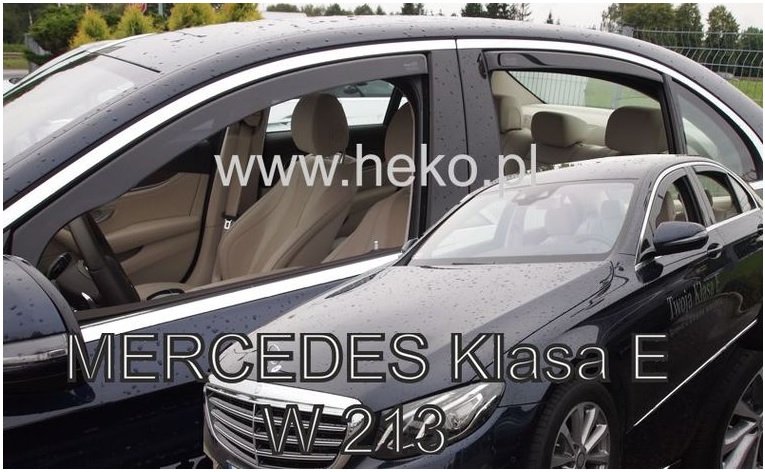 HEKO Ofuky oken - Mercedes E W213 4D r.v. 2016 (+zadní)