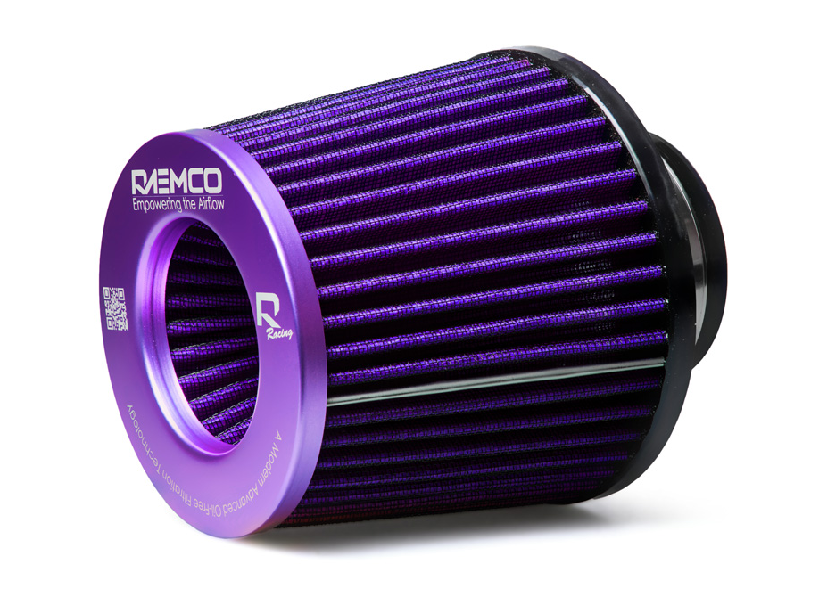 Sportovní vzduchový filtr Raemco - fialový