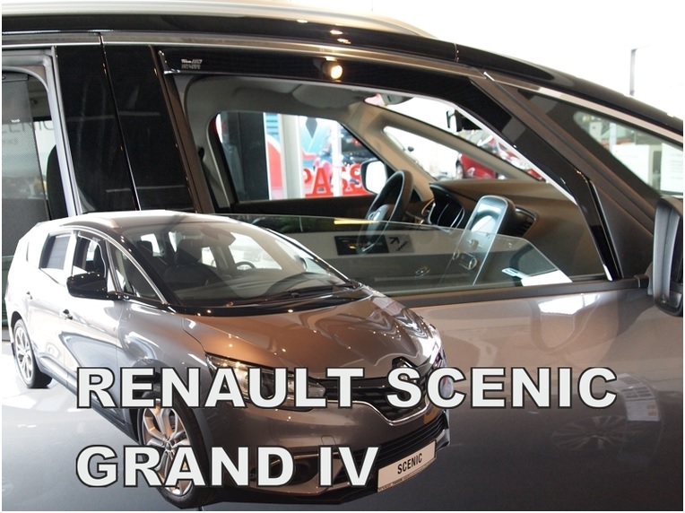 HEKO Ofuky oken - Renault Scenic Grand 5D r.v. 2017 přední