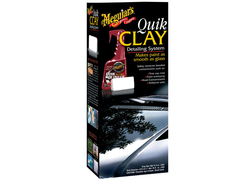 Meguiars Quik Clay Starter Kit - základní sada pro odstranění odolných nečistot z laku
