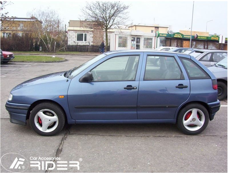 RIDER Lišty dveří Seat Ibiza II Hatchback r.v. 1993-2002 (5 dveří)