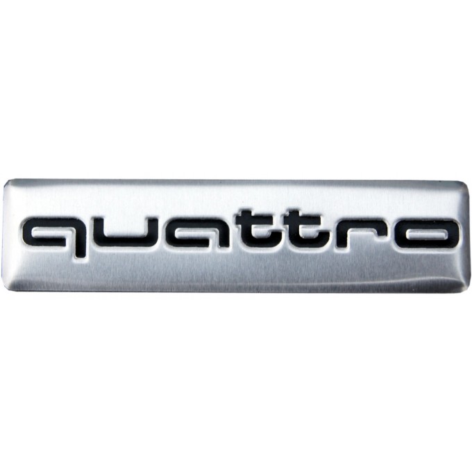 Avisa Hliníkové samolepící 3D logo QUATTRO -
