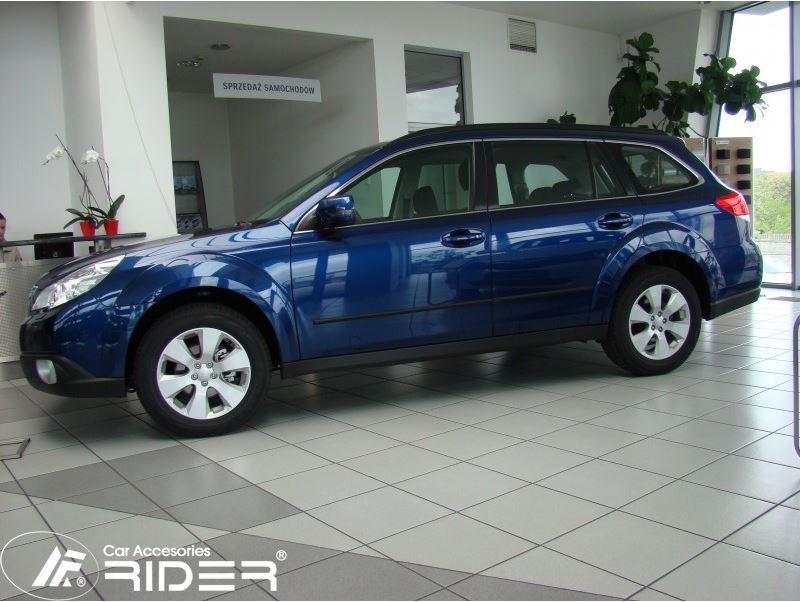 RIDER Lišty dveří Subaru Outback r.v. 2011>