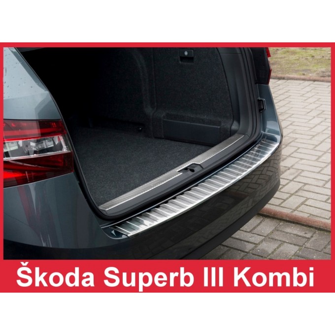 AVISA Ochranná lišta hrany kufru - Škoda Superb III Combi r.v. 2015