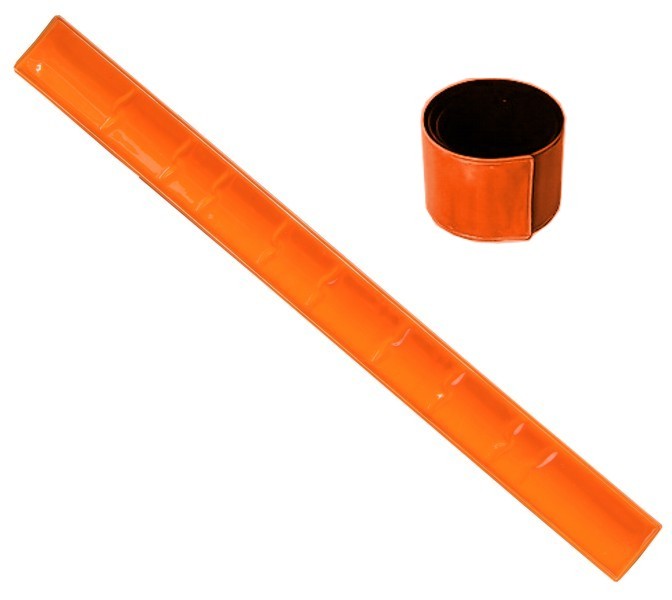 Reflexní pásek 28 x 3 cm-oranžový