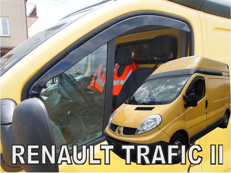 HEKO Ofuky oken - Renault Trafic r.v. 2001-2014 přední (dlouhé)