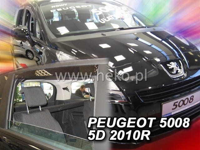 Ofuky oken - Peugeot 5008 5D 2010-2017 (+zadní)