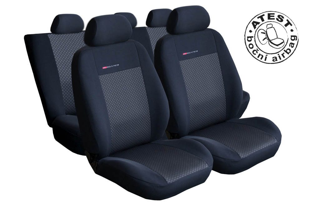 Automega Autopotahy Seat Cordoba II, od r. 2002-2011, černé
