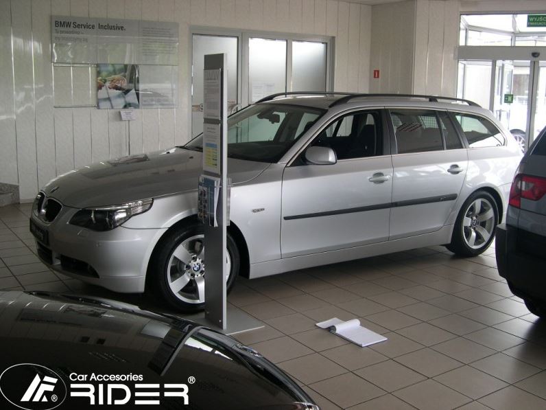 RIDER Lišty dveří BMW 5 (E61) Touring r.v. 2003-2009