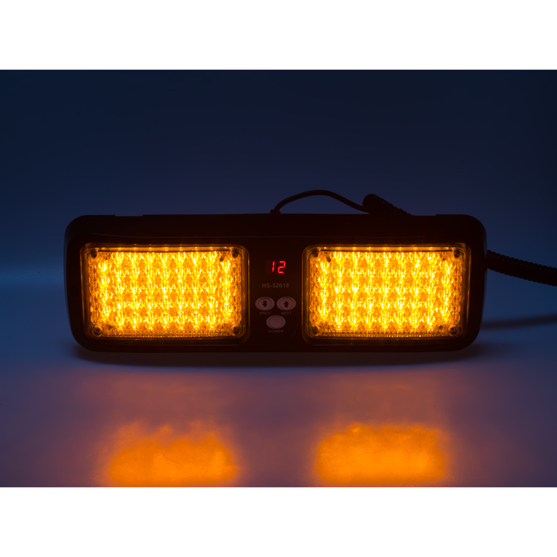 x PREDATOR dual LED vnitřní, 12V, oranžový, 320mm