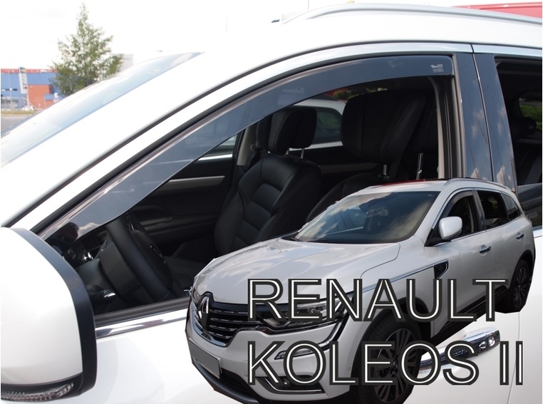 HEKO Ofuky oken - Renault Koleos II 4D r.v. 2017, přední