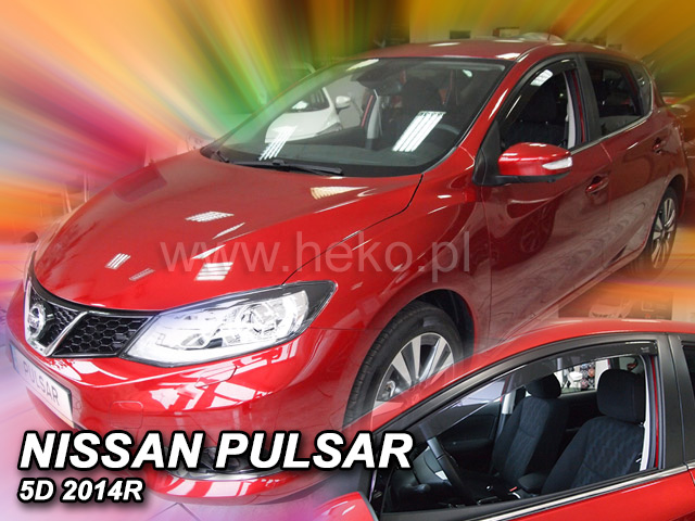 Ofuky oken - Nissan Pulsar 5D 14R, přední