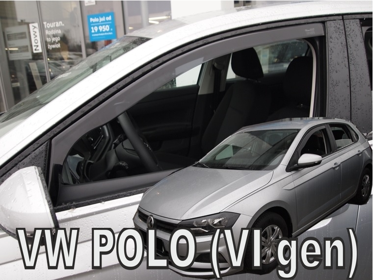 HEKO Ofuky oken - VW Polo 5D r.v. 2017, přední