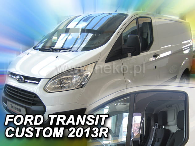 Ofuky oken - Ford Transit Custom 2/4D 12R, přední