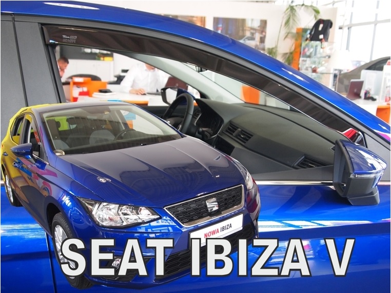 HEKO Ofuky oken - Seat Ibiza 5D r.v. 2017 , přední