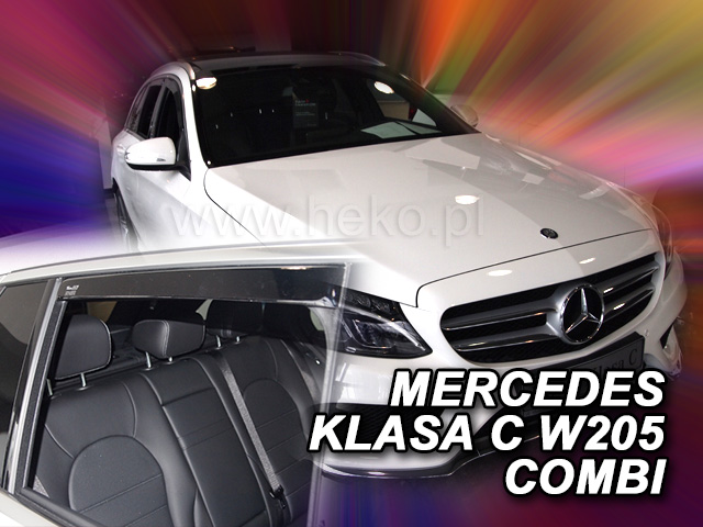 Ofuky oken - Mercedes C W205 r.v. 2014 (+zadní) combi