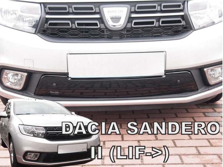 HEKO Zimní clona Dacia Sandero r.v. 2017 (dolní)