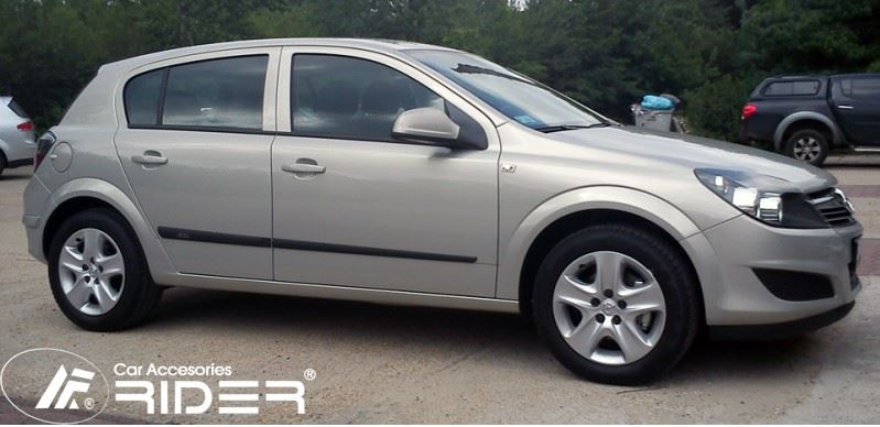RIDER Lišty dveří Opel Astra (H) Hatchback r.v. 2004-2010