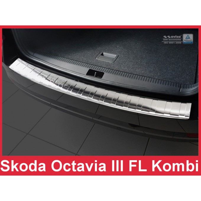 AVISA Ochranná lišta hrany kufru - Škoda Octavia III Combi FL r.v. 2016