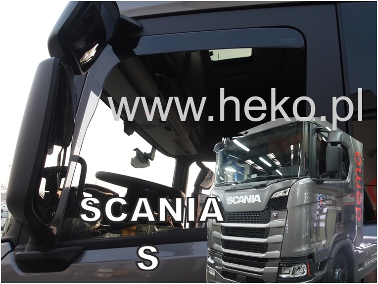 HEKO Ofuky oken - Scania serie S r.v. 2016, přední