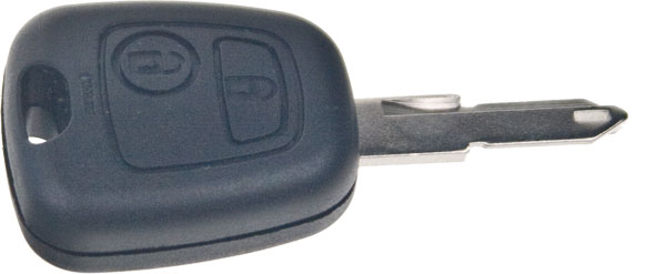 Náhr. klíč pro Peugeot 433Mhz, 2-tlačítkový