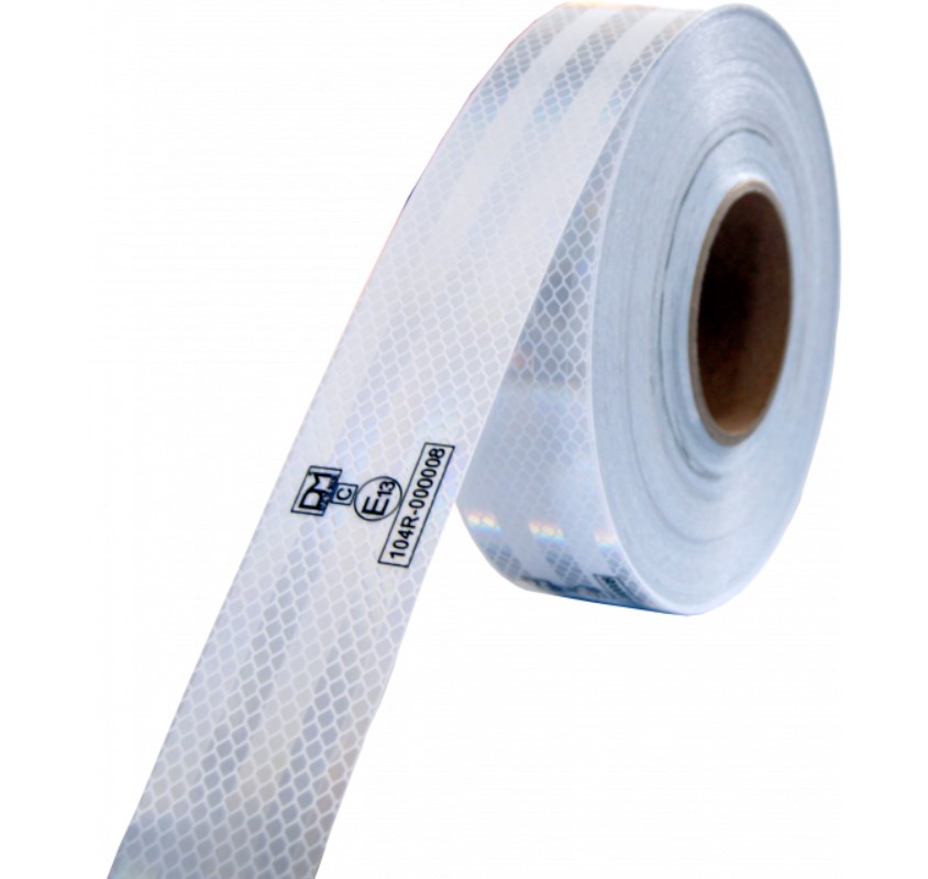 Samolepící páska reflexní 5cmx50m bílá