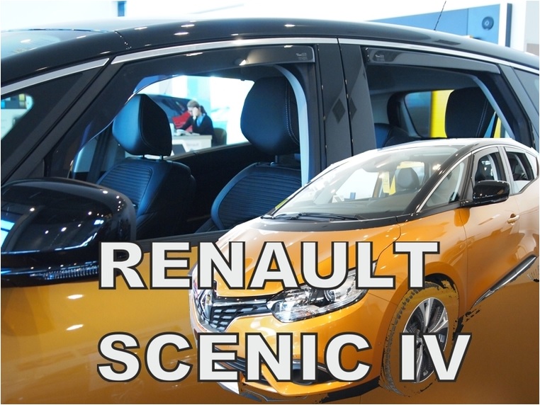HEKO Ofuky oken - Renault Scenic IV 5D r.v 2017 (+zadní)