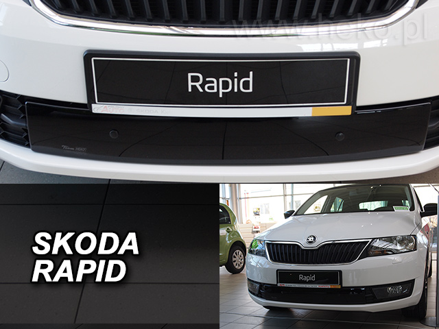 HEKO Zimní clona Škoda Rapid/spaceback 4D r.v.2014 (dolní)
