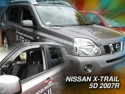 Ofuky oken - Nissan X-Trail 5D 07R (+zadní)