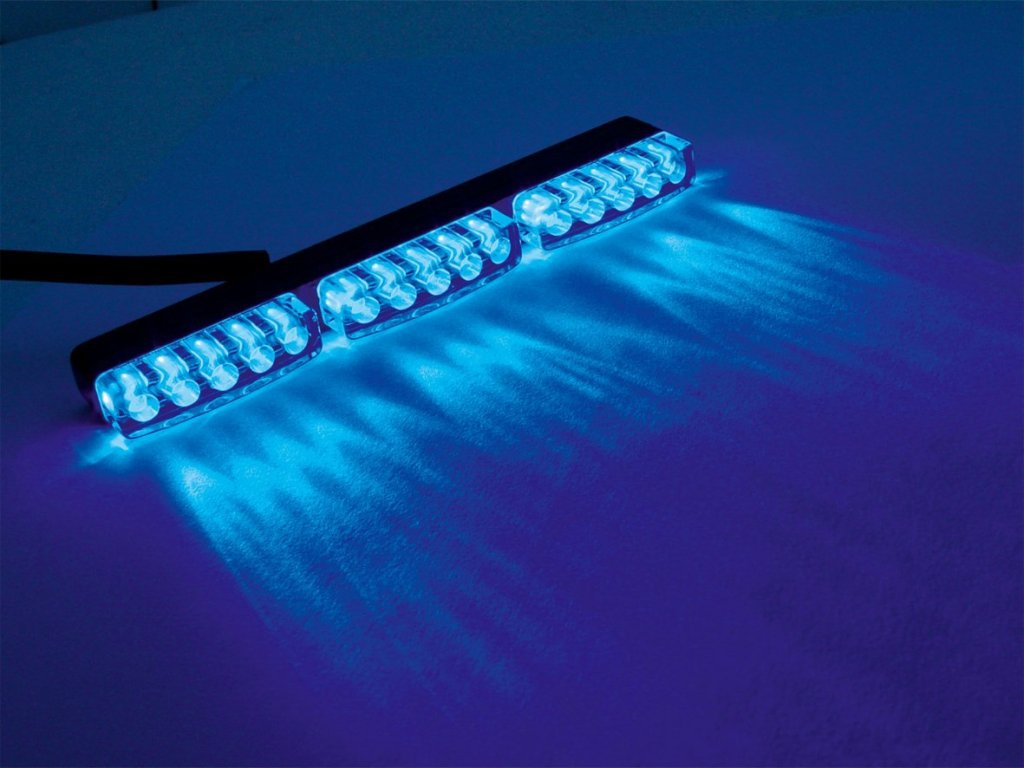 EUFAB LED světýlka modrá 15 LED - 2 ks