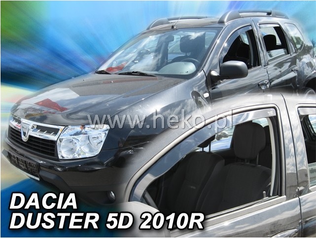 HEKO Ofuky oken - Dacia Duster 5D r.v. 2010 přední