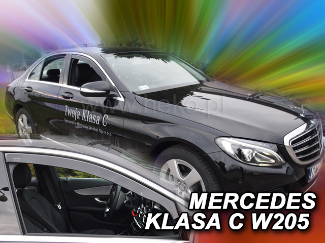 Ofuky oken - Mercedes C W205 r.v. 2014 , přední