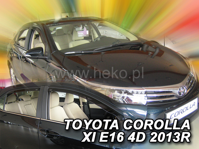 Ofuky oken - Toyota Corolla E 16 (XI gen) 4D 13R sed (+zadní)