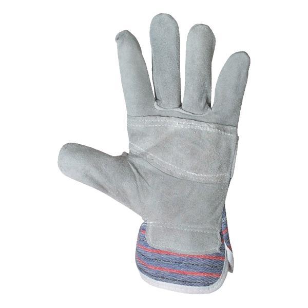 Pracovní rukavice GINO šedé A1013/10 vel. 10,5"
