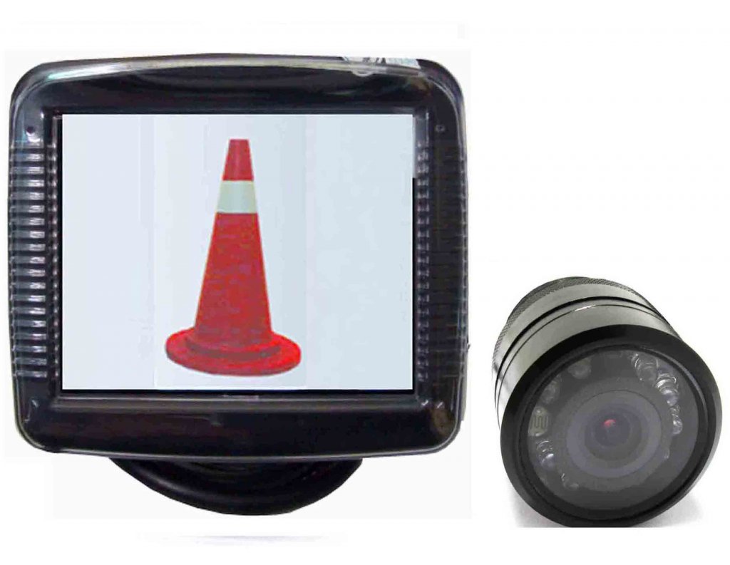 AUTIO Kamerový systém 3,5" do auta + couvací kamera s nočním viděním