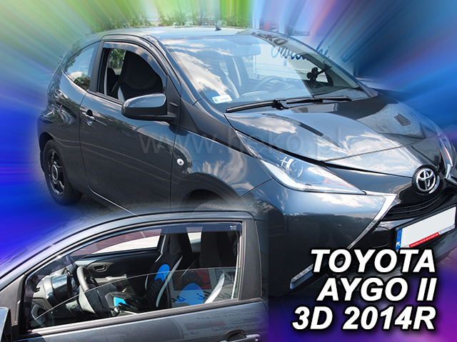Ofuky oken - Toyota Aygo 3D 14R, přední