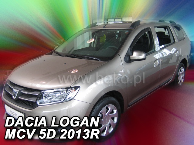 HEKO Ofuky oken - Dacia Logan MCV II 4D r.v. 2013 přední