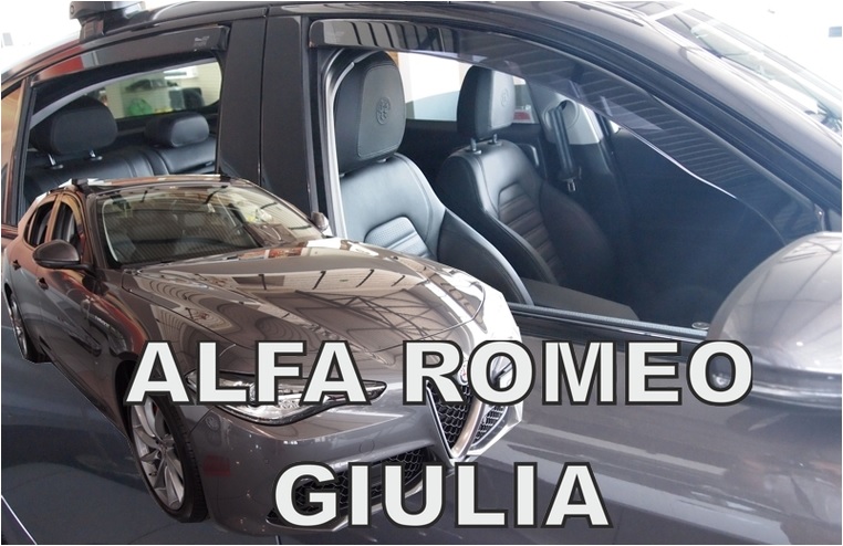 Ofuky oken - Alfa Romeo Giulia 5D r.v. 2016 (+zadní)