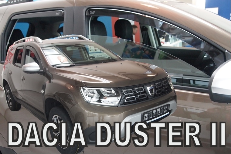 HEKO Ofuky oken - Dacia Duster r.v. 2018 (+zadní)