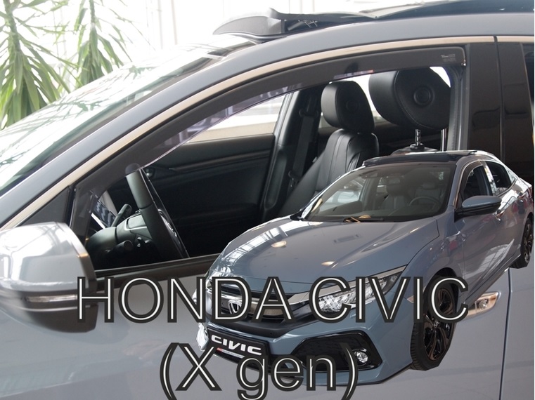 HEKO Ofuky oken - Honda Civic 5D r.v. 2017, přední