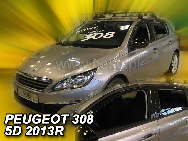 Ofuky oken - Peugeot 308 II 5D 13R (+zadní)