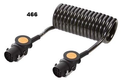 Kabel spirálový 24V 13P ADR 4,5m průměr spirály 110mm
