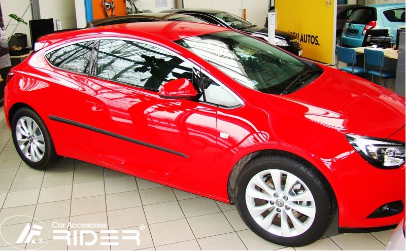 RIDER Lišty dveří Opel Astra (J) GTC Hatchback r.v. 2012