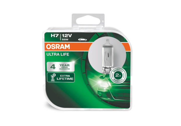 Osram Ultra Life H7 PX26d 12V 55W 2 ks