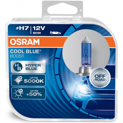 Autožárovky Osram H7 12V 80W PX26d Cool Blue Boost - 2ks