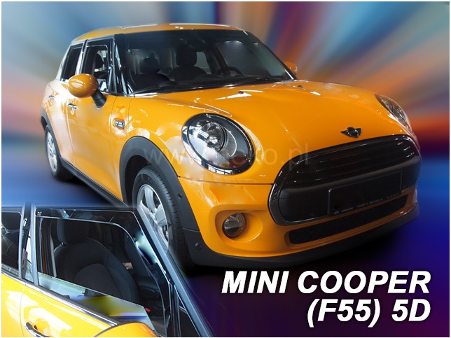 HEKO Ofuky oken - Mini Cooper One (F55) 5D r.v. 2014, přední