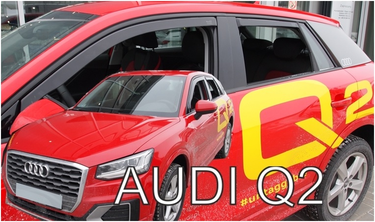 HEKO Ofuky oken - Audi Q2 5D r.v. 2016 (+zadní)